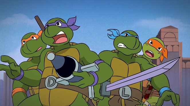 Teenage Mutant Ninja Turtles - Trans-Dimensional Turtles - Do filme
