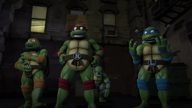 Teenage Mutant Ninja Turtles - Trans-Dimensional Turtles - Van film