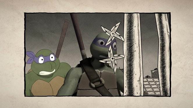 Wojownicze Żółwie Ninja!!! - Inny wymiar żółwia - Z filmu