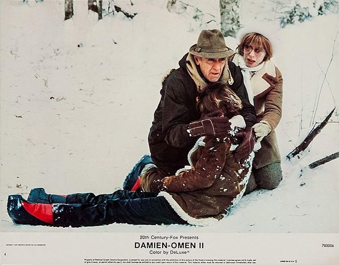 Damien: Omen II - Lobbykaarten - William Holden, Lee Grant