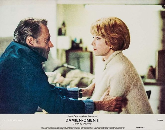 Damien: Omen II - Lobbykaarten - William Holden, Lee Grant