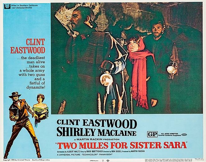 Two Mules for Sister Sara - Lobby Cards