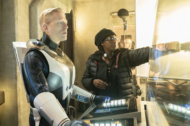 Star Trek: Discovery - L'Ange rouge - Tournage - Anthony Rapp, Hanelle M. Culpepper