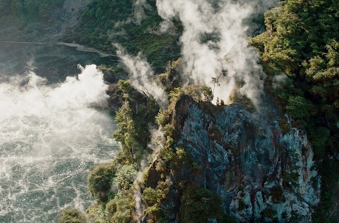 Vulkane in Neuseeland - Z filmu