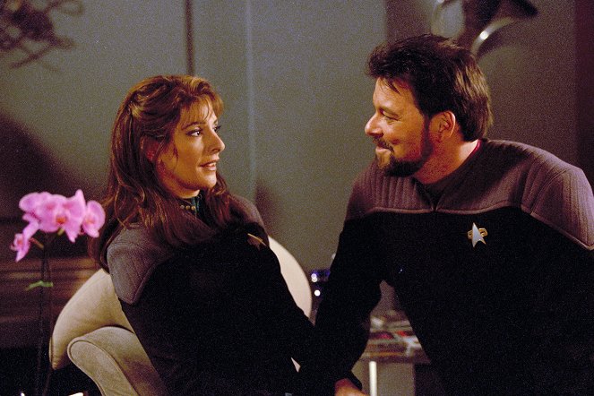 Star Trek IX: Vzbura - Z filmu - Marina Sirtis, Jonathan Frakes