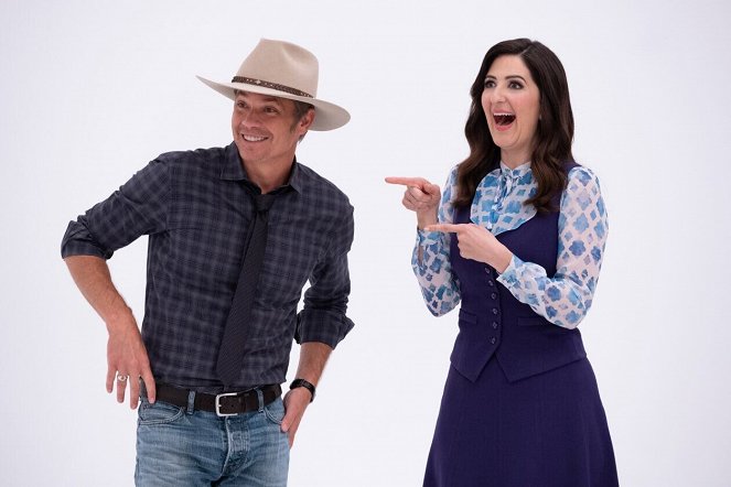 The Good Place - You've Changed Man - Photos - Timothy Olyphant, Maya Rudolph