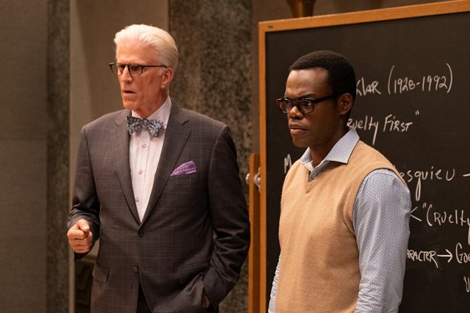 The Good Place - Season 4 - You've Changed Man - Photos - Ted Danson, William Jackson Harper