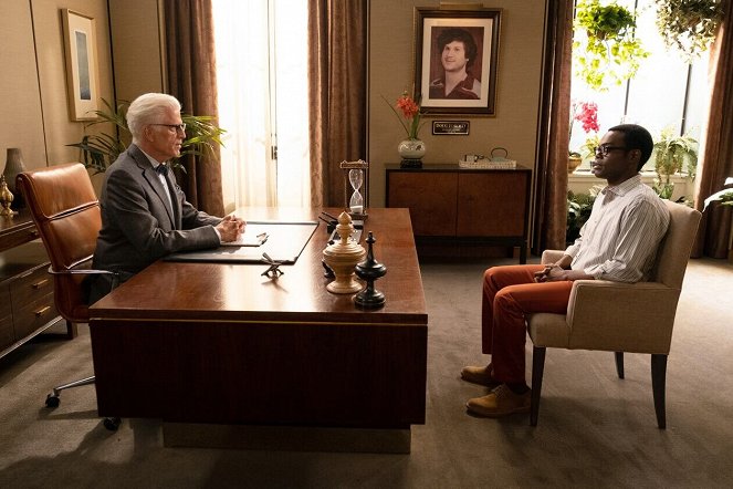 The Good Place - The Answer - Photos - Ted Danson, William Jackson Harper