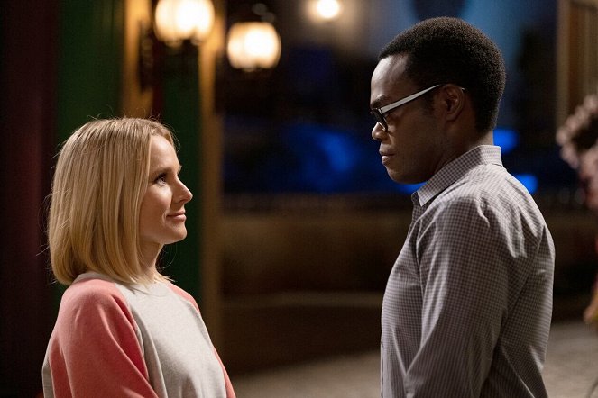 The Good Place - The Answer - Photos - Kristen Bell, William Jackson Harper
