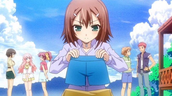 Baka and Test - Summon the Beasts - Me, Everyone, and Swimming in the Ocean! - Photos