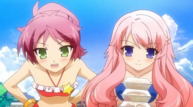 Baka and Test - Summon the Beasts - Me, Everyone, and Swimming in the Ocean! - Photos