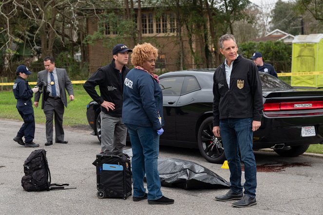 Námořní vyšetřovací služba: New Orleans - Všem na očích - Z filmu - Lucas Black, CCH Pounder, Scott Bakula