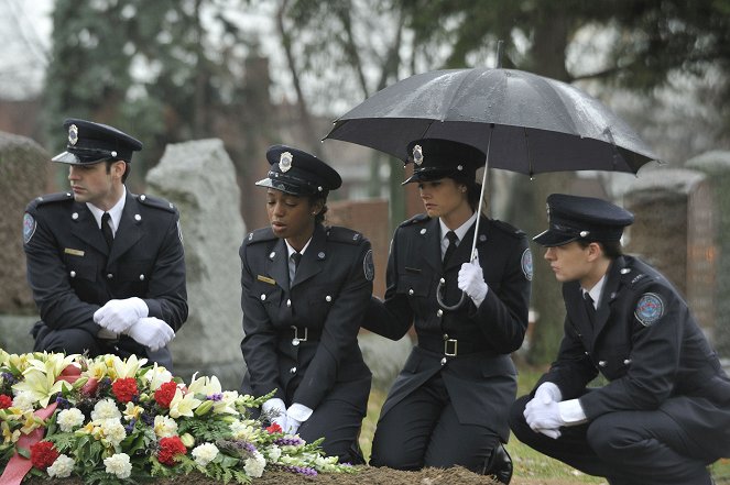 Rookie Blue - Jerrys Vermächtnis - Filmfotos - Travis Milne, Enuka Okuma, Missy Peregrym, Gregory Smith