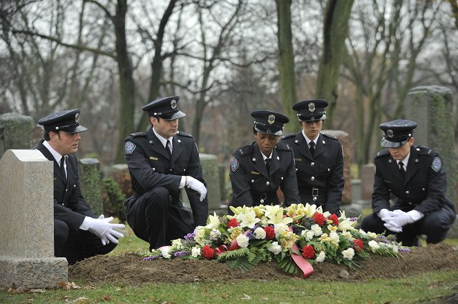 Rookie Blue - Jerrys Vermächtnis - Filmfotos - Matt Gordon, Travis Milne, Enuka Okuma, Missy Peregrym