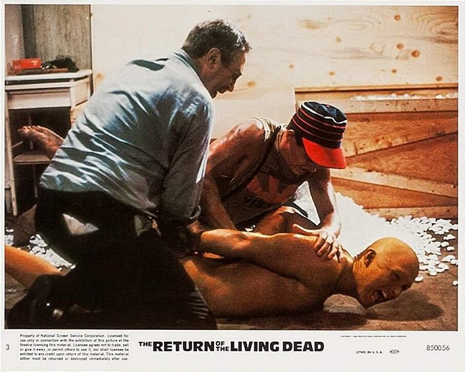 Le Retour des morts vivants - Cartes de lobby - James Karen, Thom Mathews