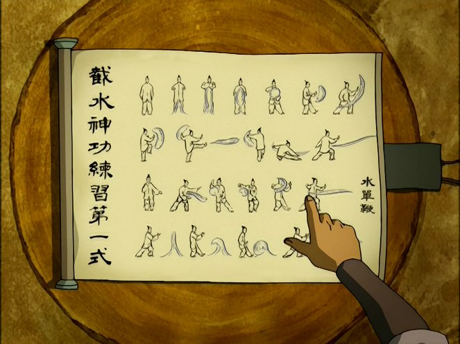 Avatar: Legenda o Aangovi - Svitek ovládání vody - Z filmu
