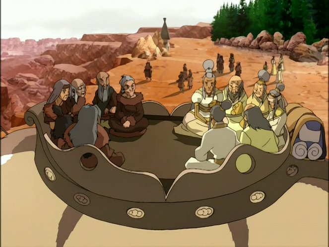 Avatar - A lenda de Aang - The Great Divide - Do filme