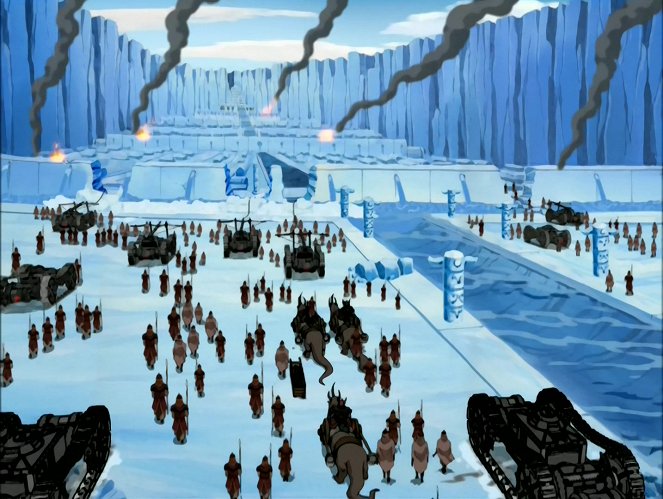 Avatar: Legenda Aanga - Oblężenie Północy: Część 2 - Z filmu