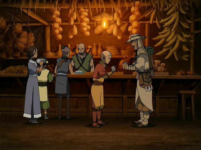 Avatar - A lenda de Aang - A biblioteca - Do filme