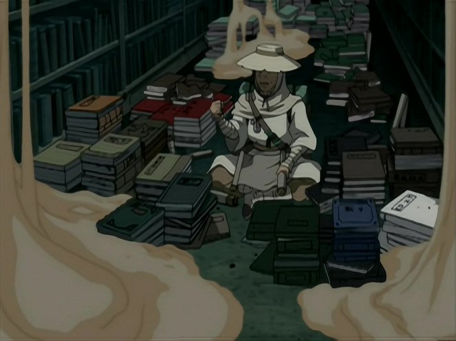 Avatar: La leyenda de Aang - Book Two: Earth - The Library - De la película