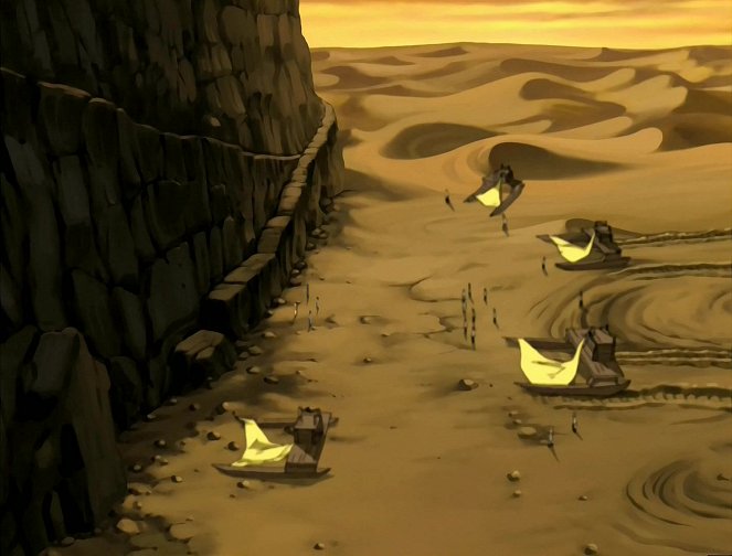 Avatar: Aang legendája - A sivatag - Filmfotók
