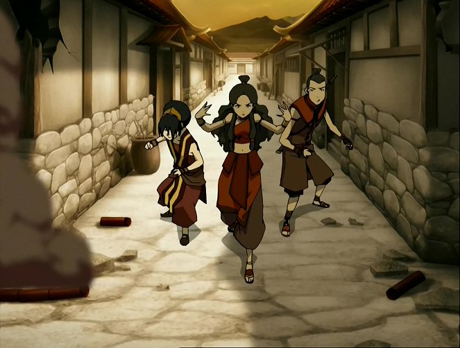 Avatar - A lenda de Aang - A fugitiva - Do filme