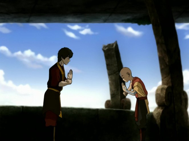 Avatar - A lenda de Aang - O templo de Ar do Oeste - Do filme