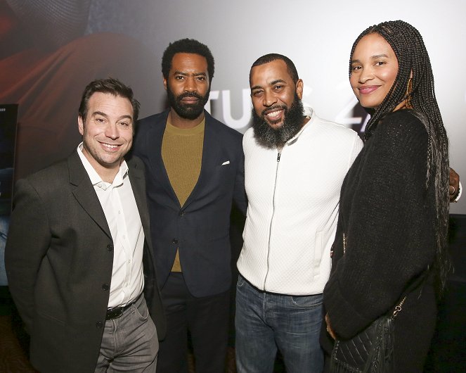 Právník na doživotí - Z akcií - A special screening of ABC’s new drama “For Life” was held at the AMC River East Theater on February 7, 2020 - Hank Steinberg, Nicholas Pinnock, Felonious Munk, Joy Bryant