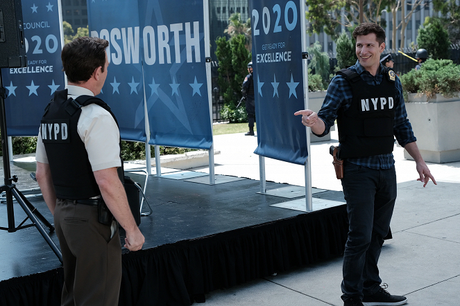 Brooklyn Nine-Nine - Season 7 - Manhunter - Kuvat elokuvasta - Andy Samberg