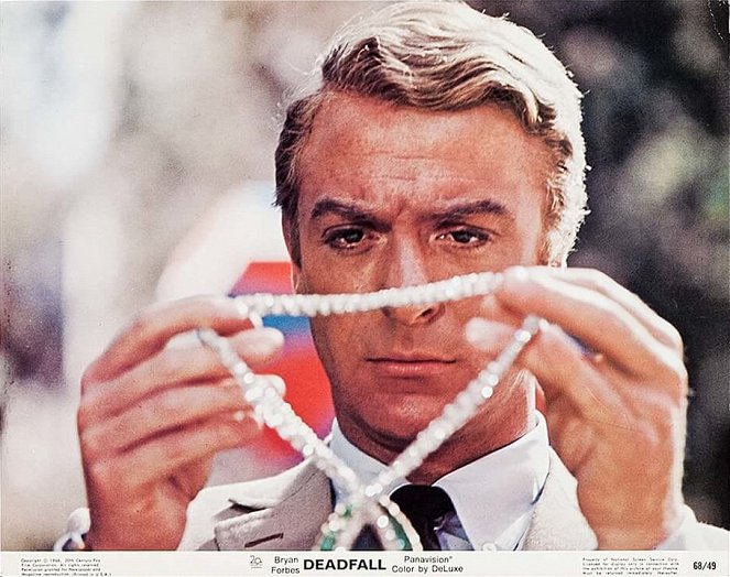 Le Chat croque les diamants - Cartes de lobby - Michael Caine