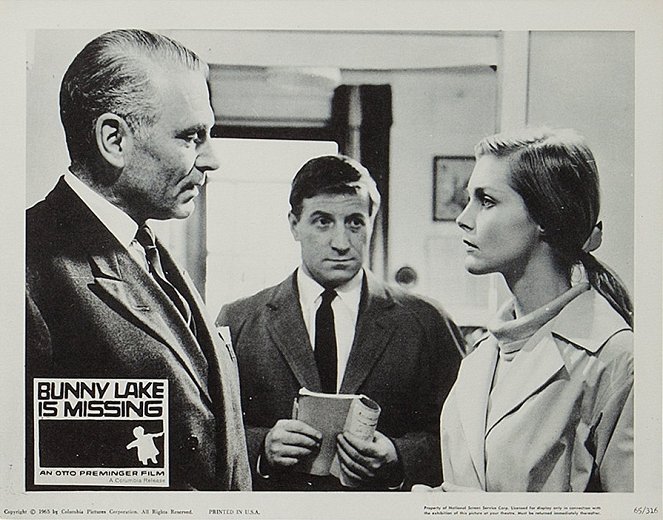 Bunny Lake Is Missing - Lobby Cards - Laurence Olivier, Clive Revill, Carol Lynley