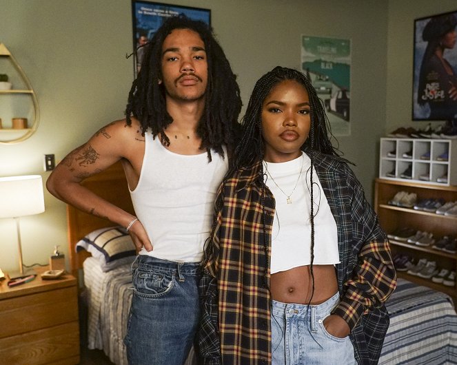 Grown-ish - Season 3 - Thinkin Bout You - Forgatási fotók - Luka Sabbat, Ryan Destiny