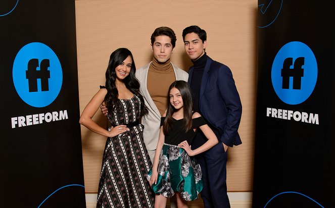 Party of Five - Events - “Party of Five” Session – The cast and executive producers of Freeforms “Party of Five” addressed the press at the 2020 TCA Winter Press Tour, at The Langham Huntington, in Pasadena, California - Emily Tosta, Brandon Larracuente, Elle Paris Legaspi, Niko Guardado