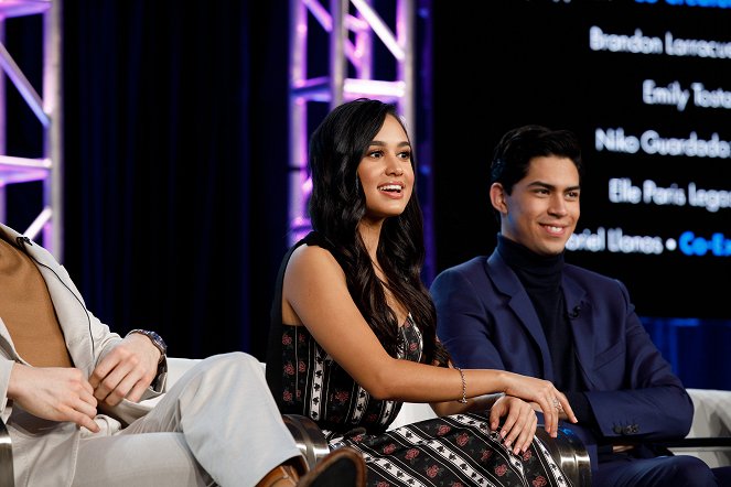 Party of Five - Events - “Party of Five” Session – The cast and executive producers of Freeforms “Party of Five” addressed the press at the 2020 TCA Winter Press Tour, at The Langham Huntington, in Pasadena, California - Emily Tosta, Niko Guardado