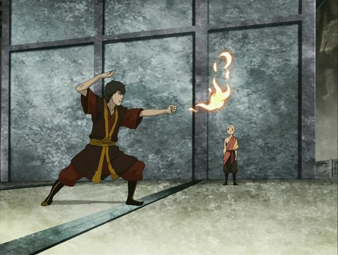 Avatar - A lenda de Aang - Os mestres da dominação do fogo - Do filme