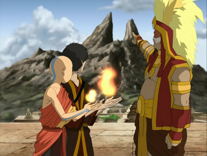 Avatar: Legenda Aanga - Mistrzowie magii ognia - Z filmu