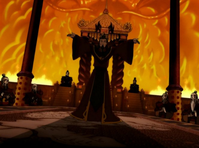 Avatar: Legenda Aanga - Kometa Sozina: Część 1: Król Feniks - Z filmu