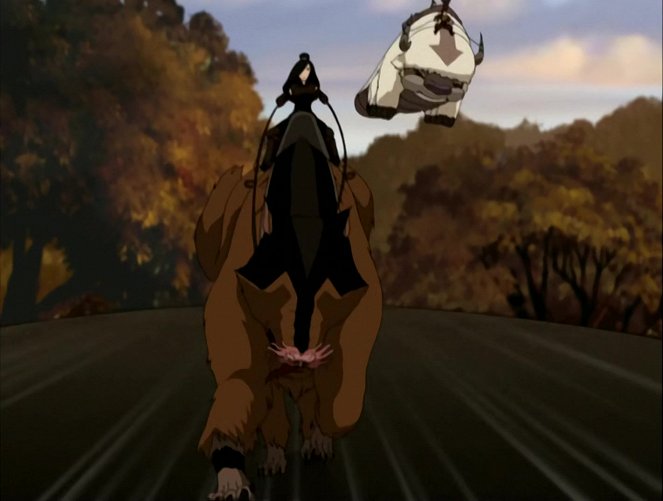 Avatar: Legenda Aanga - Kometa Sozina: Część 2: Starzy mistrzowie - Z filmu