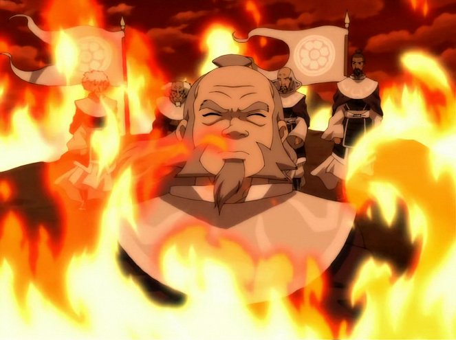 Avatar: Legenda Aanga - Kometa Sozina: Część 3: Morze ognia - Z filmu