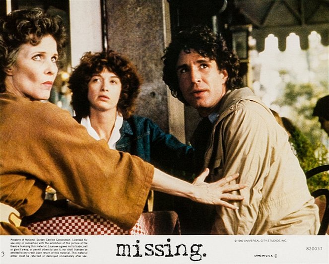 Missing - Porté disparu - Cartes de lobby - Janice Rule, Melanie Mayron, John Shea