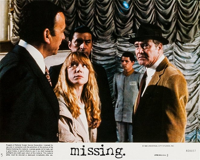 Missing - Desaparecido - Cartões lobby - Sissy Spacek, Jack Lemmon