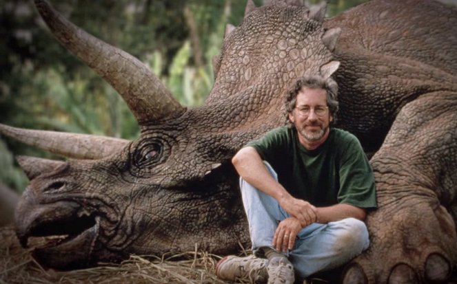 Parque jurásico - Del rodaje - Steven Spielberg