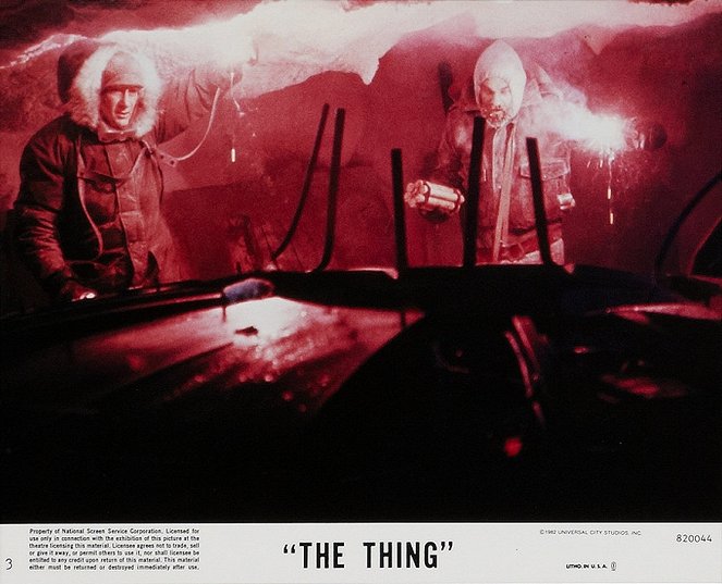 The Thing - Lobbykaarten - Donald Moffat, Kurt Russell