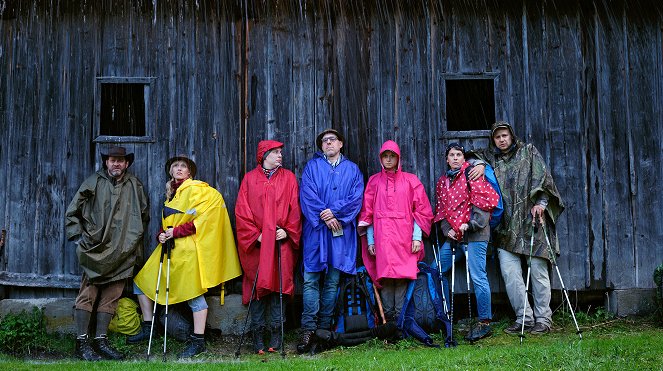 Eine harte Tour - Werbefoto - Roeland Wiesnekker, Anna Schudt, Elena Uhlig, Thomas Loibl, Anna Unterberger, Victoria Mayer, Moritz Führmann