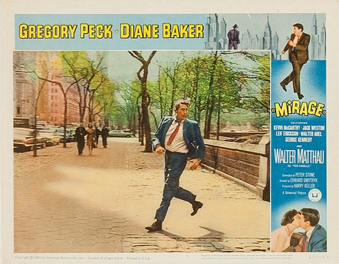 Mirage - Lobby Cards - Gregory Peck