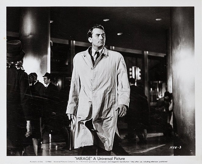 Mirage - Lobbykaarten - Gregory Peck