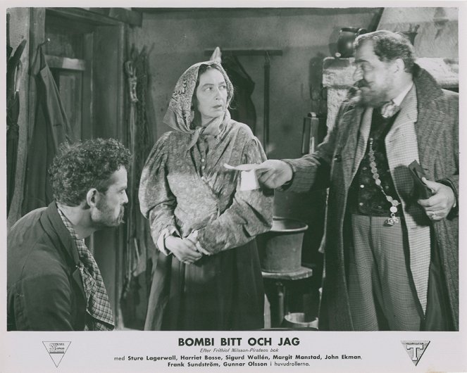 Bombi Bitt och jag - Fotocromos - Bertil Ehrenmark, Harriet Bosse, John Ekman