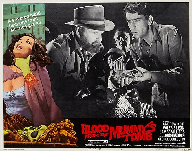 Blood from the Mummy's Tomb - Lobby Cards