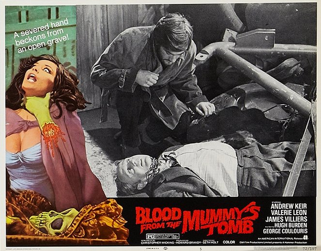 Blood from the Mummy's Tomb - Lobby Cards