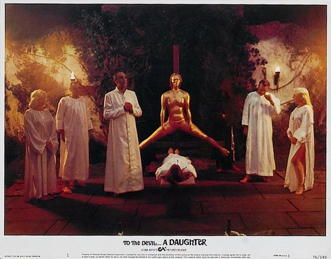 To the Devil a Daughter - Lobby Cards